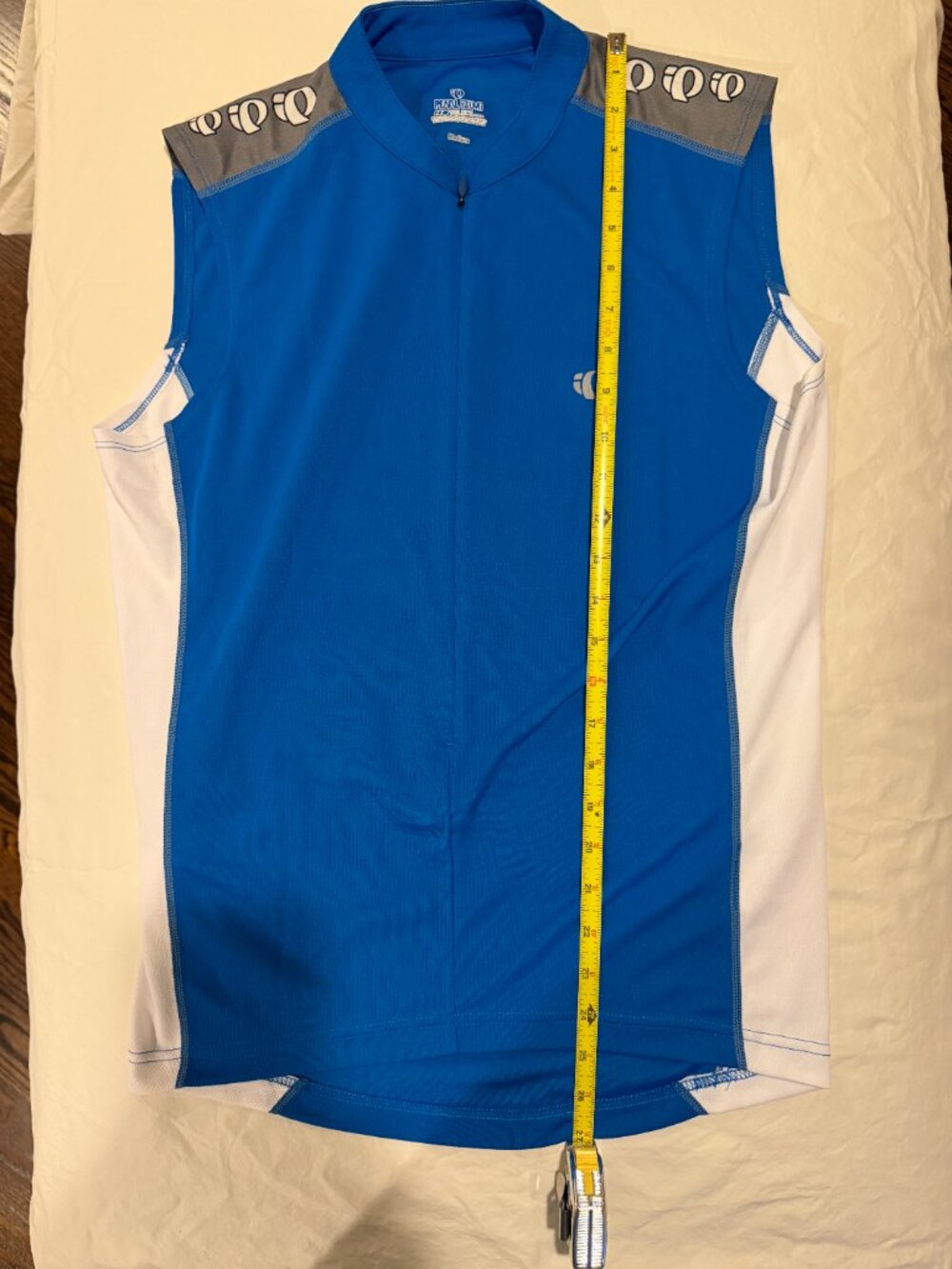 Pearl Izumi Men's Cycling Vest Blue Sleeveless Size M Good Condition